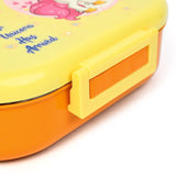 YOUP Break Time Unicorn Theme Kids Lunch Box 700 ml Yellow