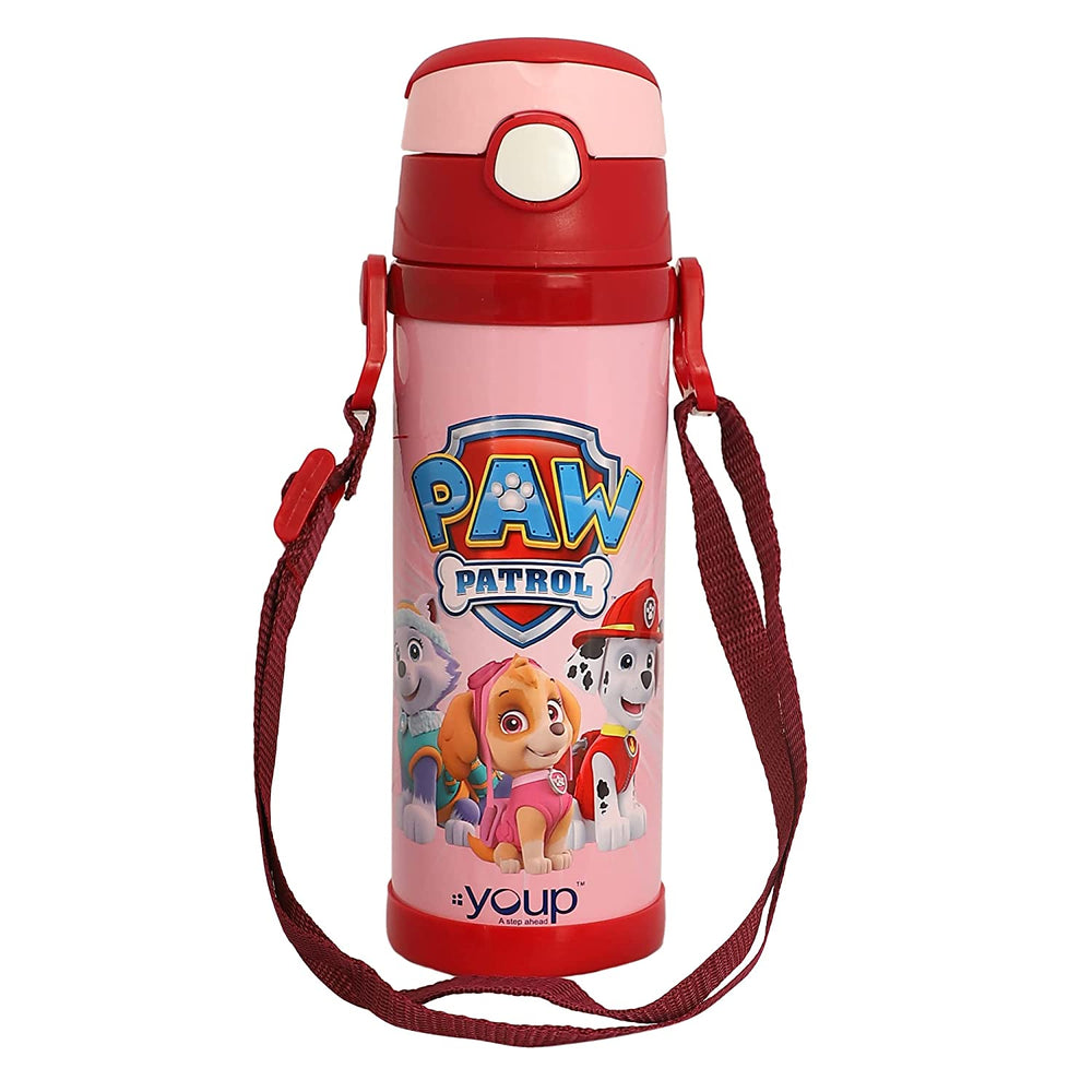 Youp Paw Patrol Insulated Double Wall Sipper Bottle Scooby 500 ml - Pink