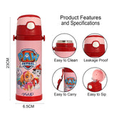 Youp Paw Patrol Insulated Double Wall Sipper Bottle Scooby 500 ml - Pink