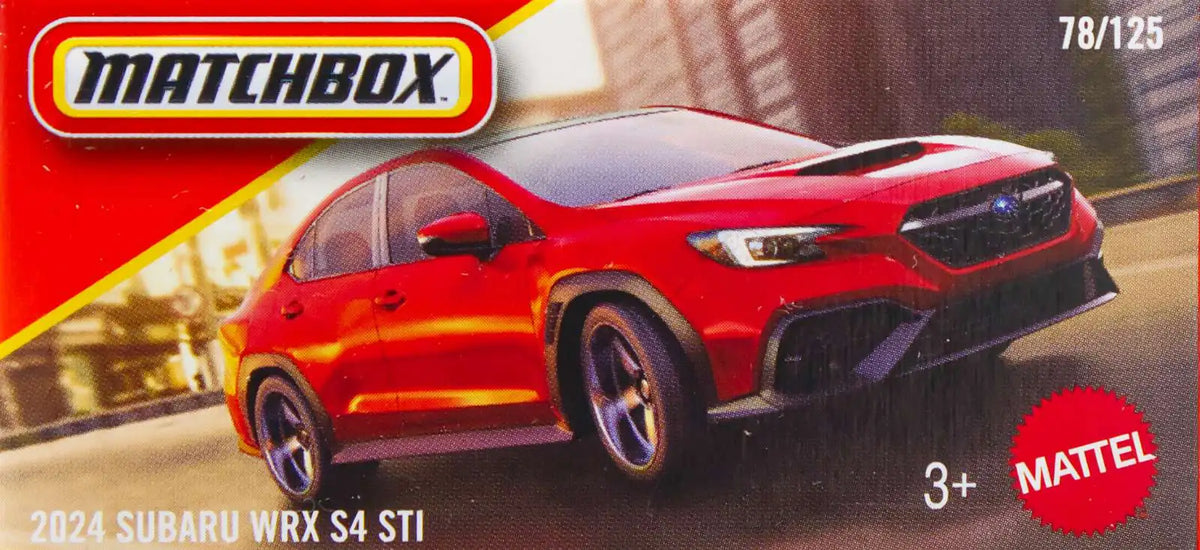 Matchbox 2024 Subaru WRX S4 STI