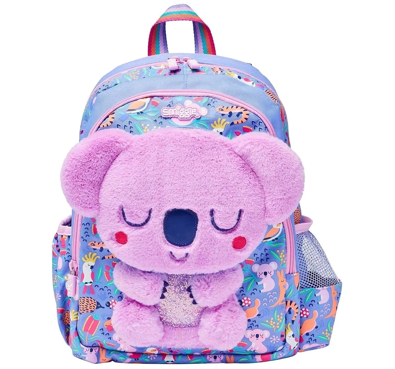 Smiggle Animalia Collection Backpack Junior Lilac
