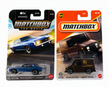Matchbox 1969 Chevrolet Camaro and UPS Delivery Truck / Camion DE Livraison