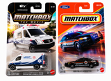 Matchbox 2024 Mercedes - Benz Sprinter Ambulance and Ford Police Interceptor