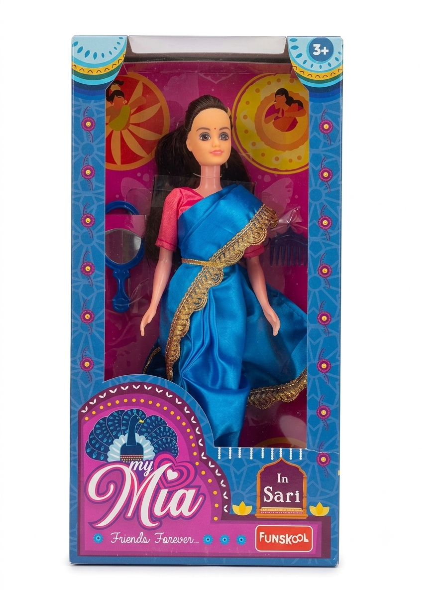 Funskool My Mia In Saree - Blue
