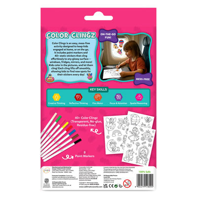 Skillmatics Color Clingz: Unicorns & Princesses