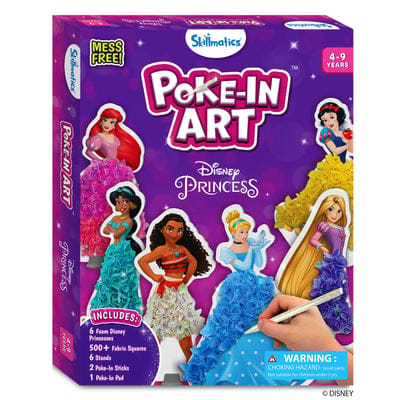 Skillmatics Poke-in Art: Disney Princess | No Mess Art for Kids