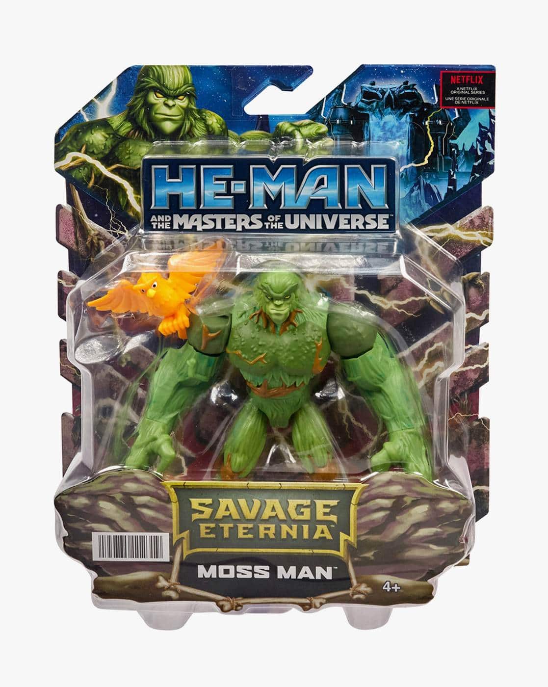 MOTU Masters of The Universe He-Man Action Figure Savage Eternia Mossman
