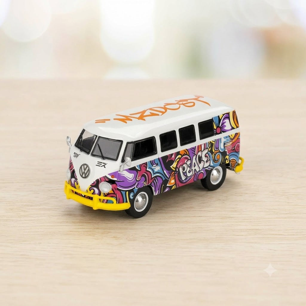 Mini GT 1191 Volkswagen T1 Microbus Mizu Design