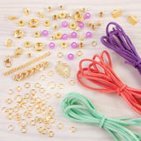 Make It Real - Gold Link Suede Bracelets
