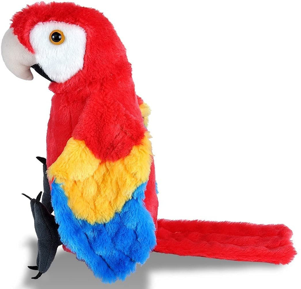 Wild Republic Cuddlekins Macaw Scarlet 12 inch