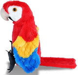 Wild Republic Cuddlekins Macaw Scarlet 12 inch