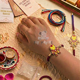 Superhero Character Theme Rakhi In A Box - Red/Yellow