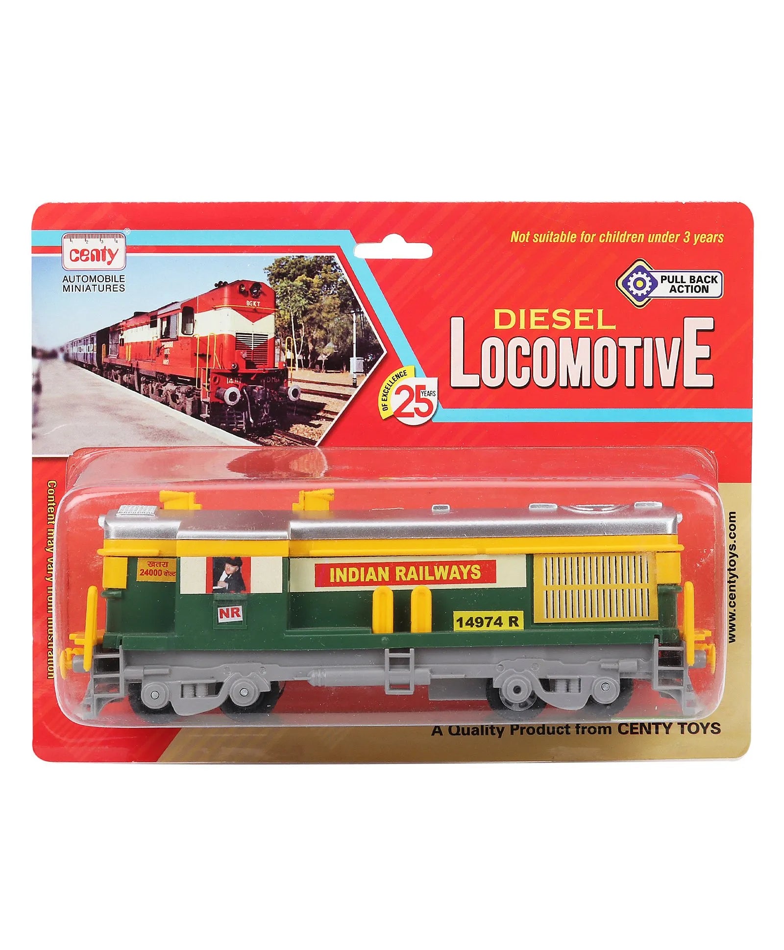 Centy Toys Locomotive Engine - Green