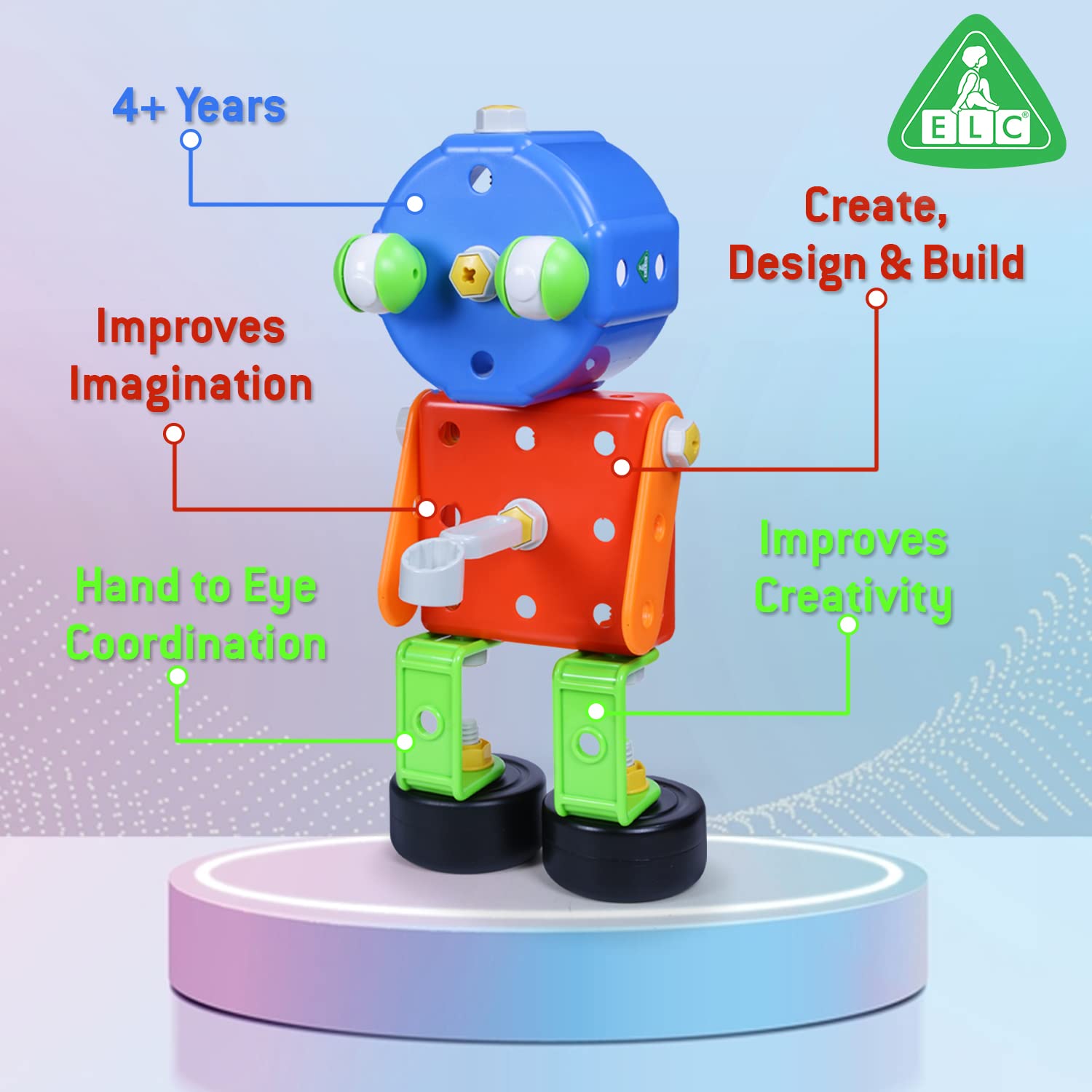 ELC Build It Bits N Bobs Gears Building Set