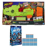 Hasbro NERF Zombie Strike Revreaper & Elite 2.0 50-Dart Refill Pack