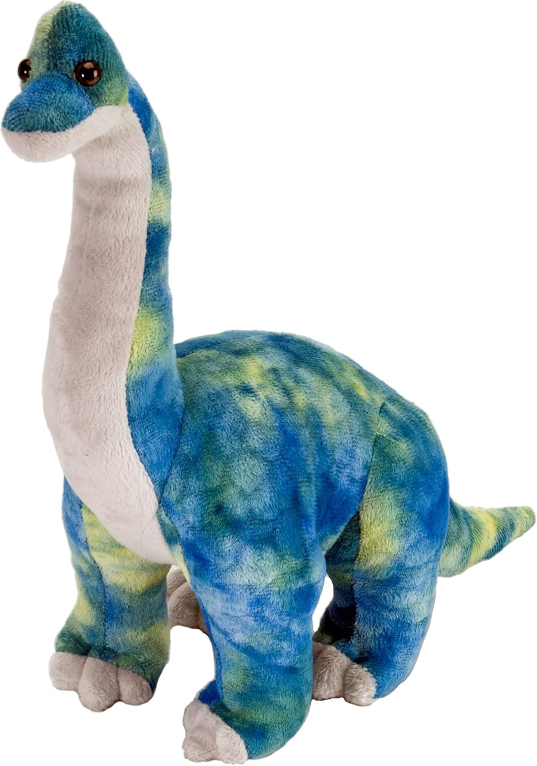 Wild Republic Dinosauria Brachiosaurus Stuffed Animal - 10 Inches