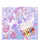 Scentos Clean Colouring Colour In Carry Case - ENCHANTED