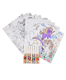 Scentos Clean Colouring Colour In Carry Case - ENCHANTED
