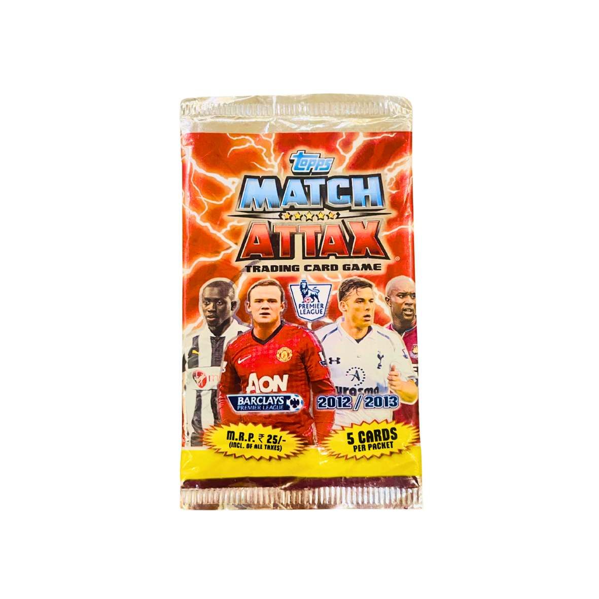 Topps Match Attax Trading Collectible Card Game 2012/2013 Flow Pack Of 5 Cards