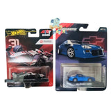 Hot Wheels Race Team MoneyGram Haas F1 Team (#31) And Majorette 1985 Chevrolet Camaro