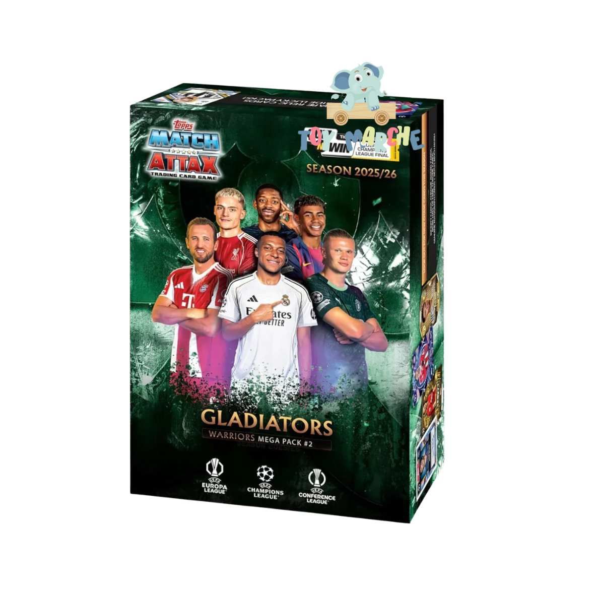 Topps Match Attax UEFA Europa, Champions, Conference League Gladiators Warlords Mega Pack#2