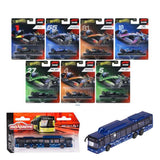 Hot Wheels Formula 1 Team - Set of 7 and Majorette Man Lion's City Bus Blue