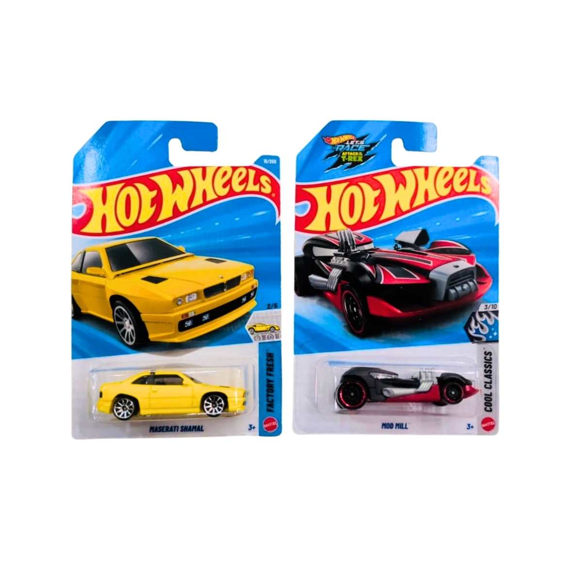 Hot Wheels Maserati Shamal And Mod Mill