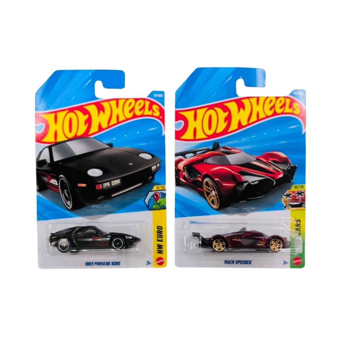 Hot Wheels 1983 Porsche 928S And Mach Speeder