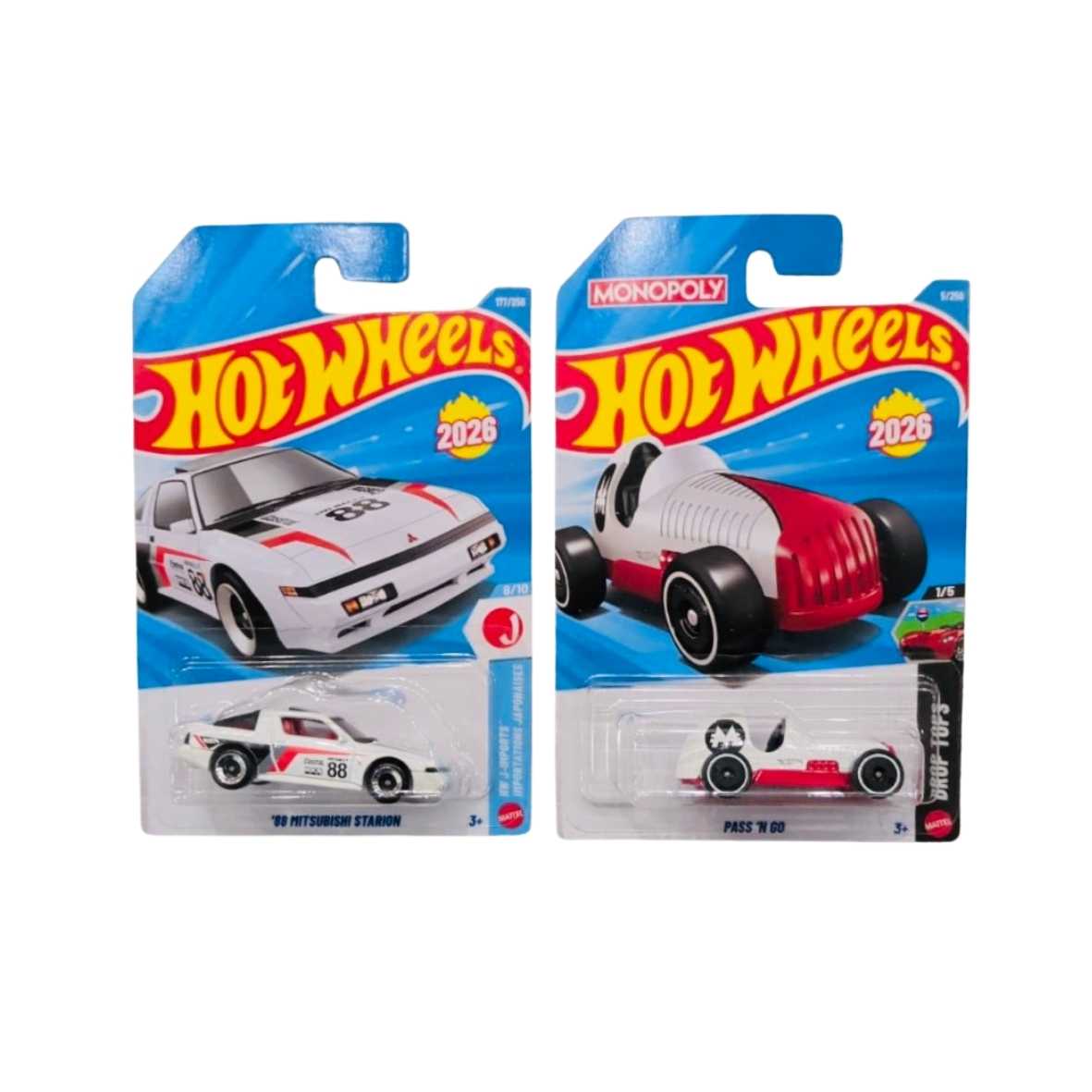 Hot Wheels '88 Mitsubishi Starion And Pass 'N Go