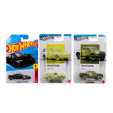 Hot Wheels Ferrari SF90 Stradale, Pantone Custom '89 Volkswagen Squareback And Pantone '20 Toyota Tacoma