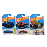 Hot Wheels Porsche Taycan Turbo S, Haulerback And Mountain Mauler