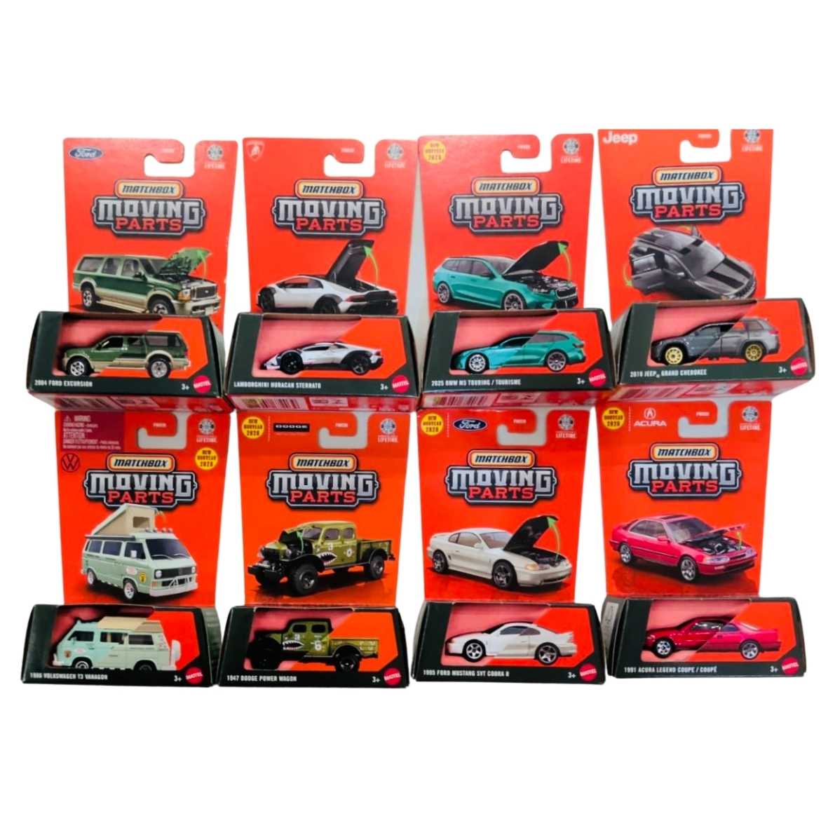 Matchbox Working Rigs - Set of 8 Cars