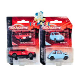 Majorette Vintage Cars VOLVO-240 GL Estate And FIAT 500 D