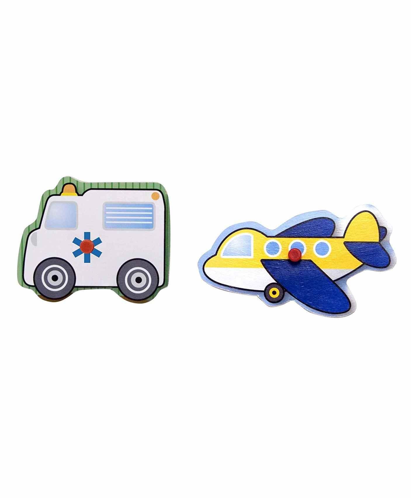 Melissa & Doug Vehicles Peg Puzzles