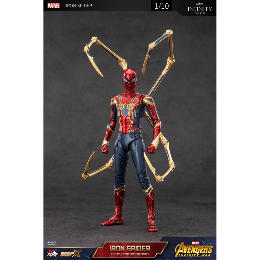 ZD Toys Marvel Studios Infinity War Iron Spider 1:10 Scale