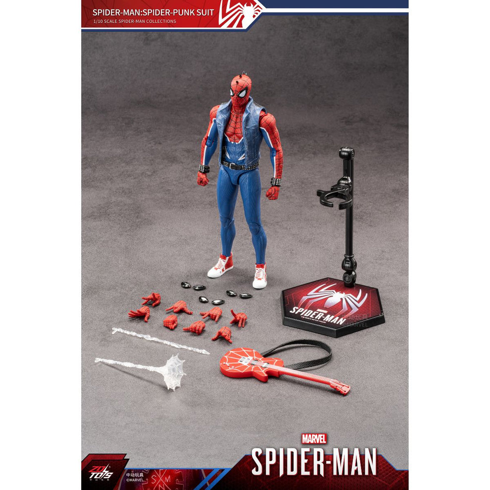 ZD Toys Marvel Studios Spider Punk Suit 1:10 Scale