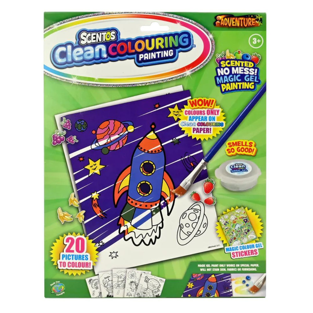 Scentos Clean Colouring Painting - Adventure
