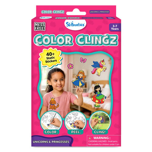 Skillmatics Color Clingz: Unicorns & Princesses