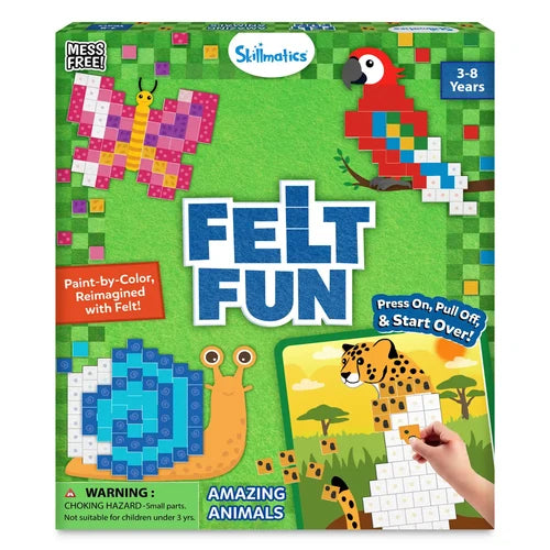 Skillmatics Felt Fun: Amazing Animals