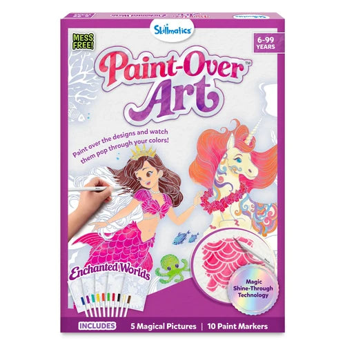 Skillmatics Paint-Over Art: Enchanted Worlds