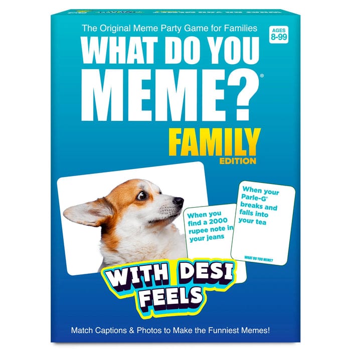 What Do You Meme? Desi Feels - Hilarious Family Party Game