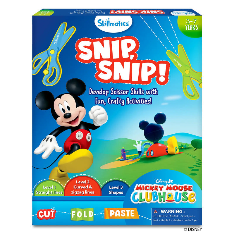 Skillmatics Snip Snip: Mickey Mouse Clubhouse