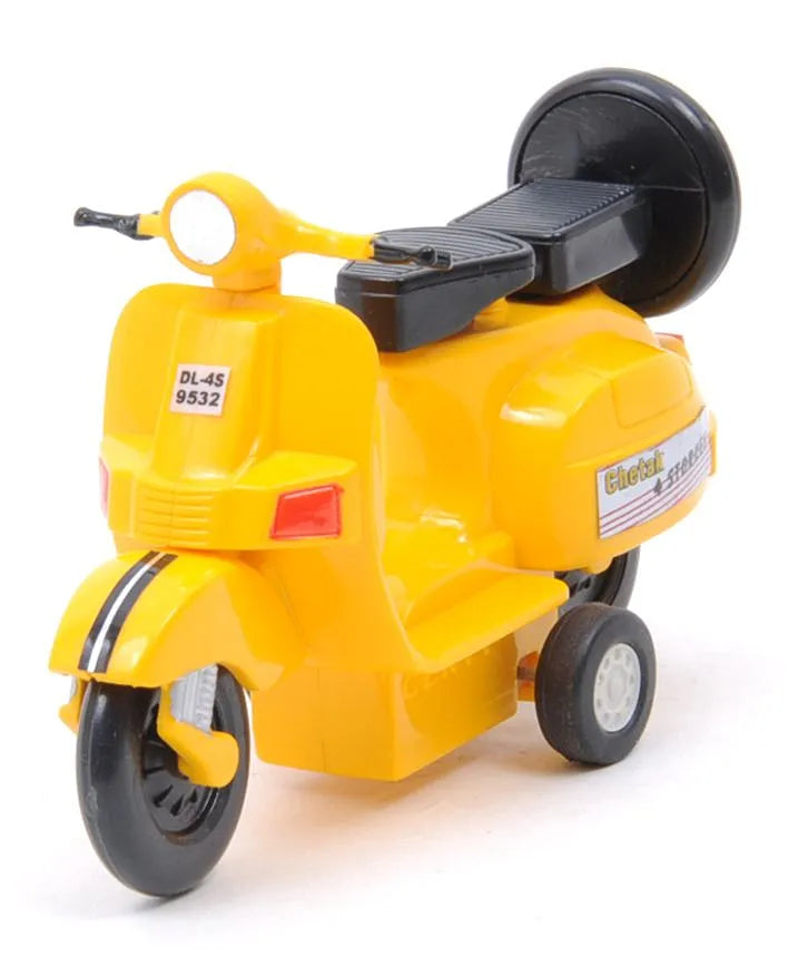 Centy Toys Fun Wheels Baby Chetak Scooter -  Yellow (Blister Broken)