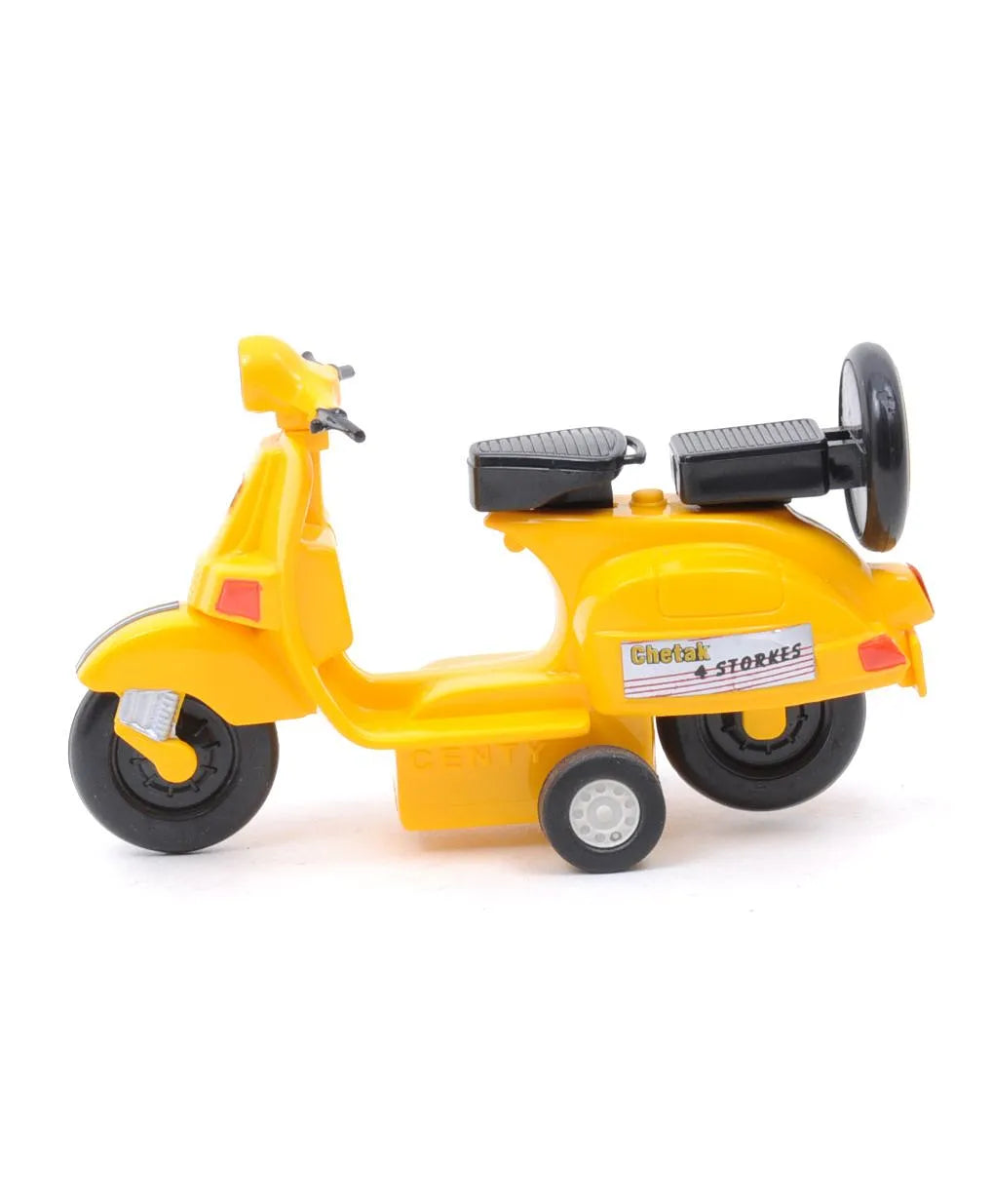 Centy Toys Fun Wheels Baby Chetak Scooter -  Yellow (Blister Broken)