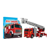 Dickie Toys Fire Truck And My First Shaped Board Book - Fire Engine
