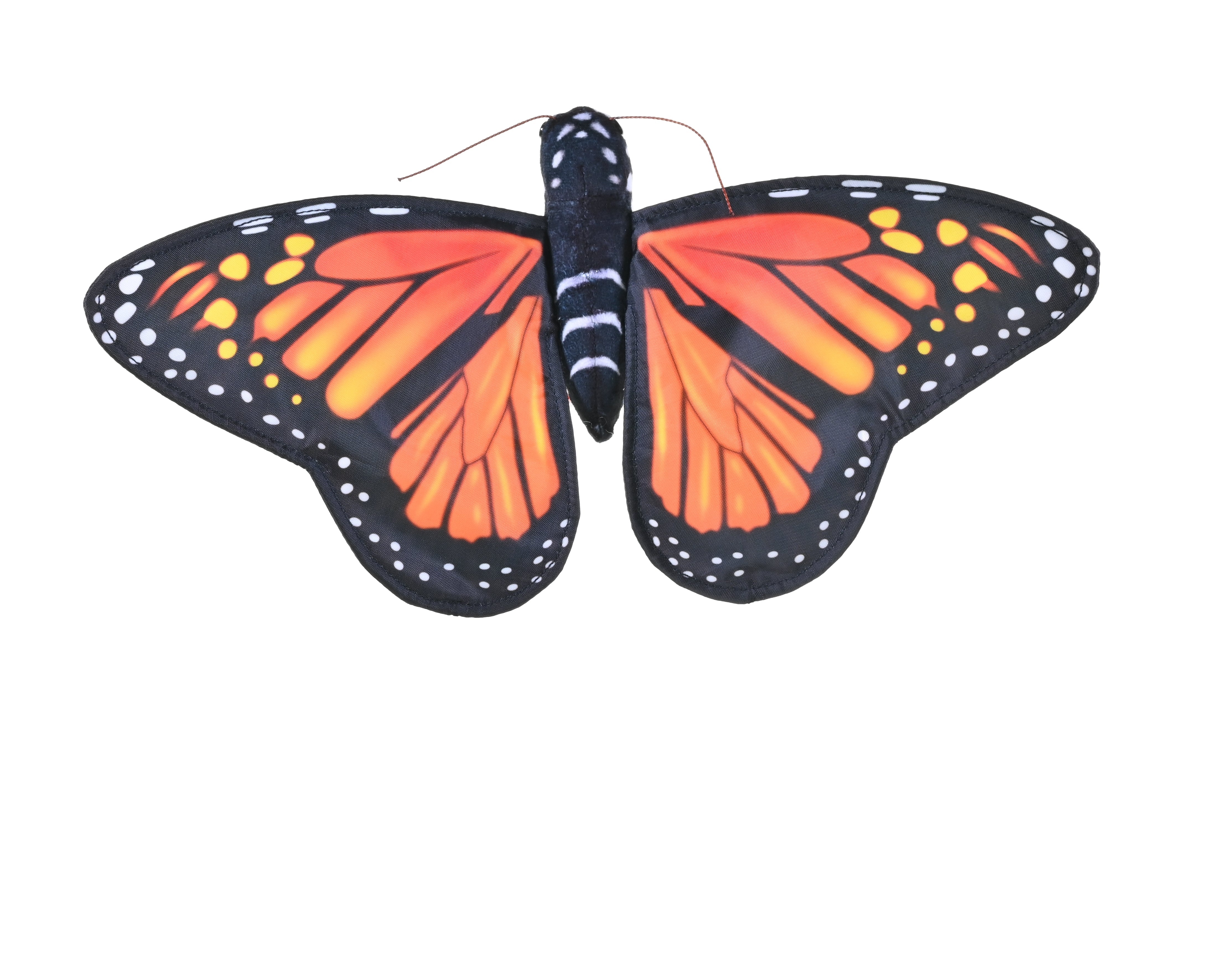 Wild Republic Butterflies Monarch Butterfly Stuffed Animal 7"