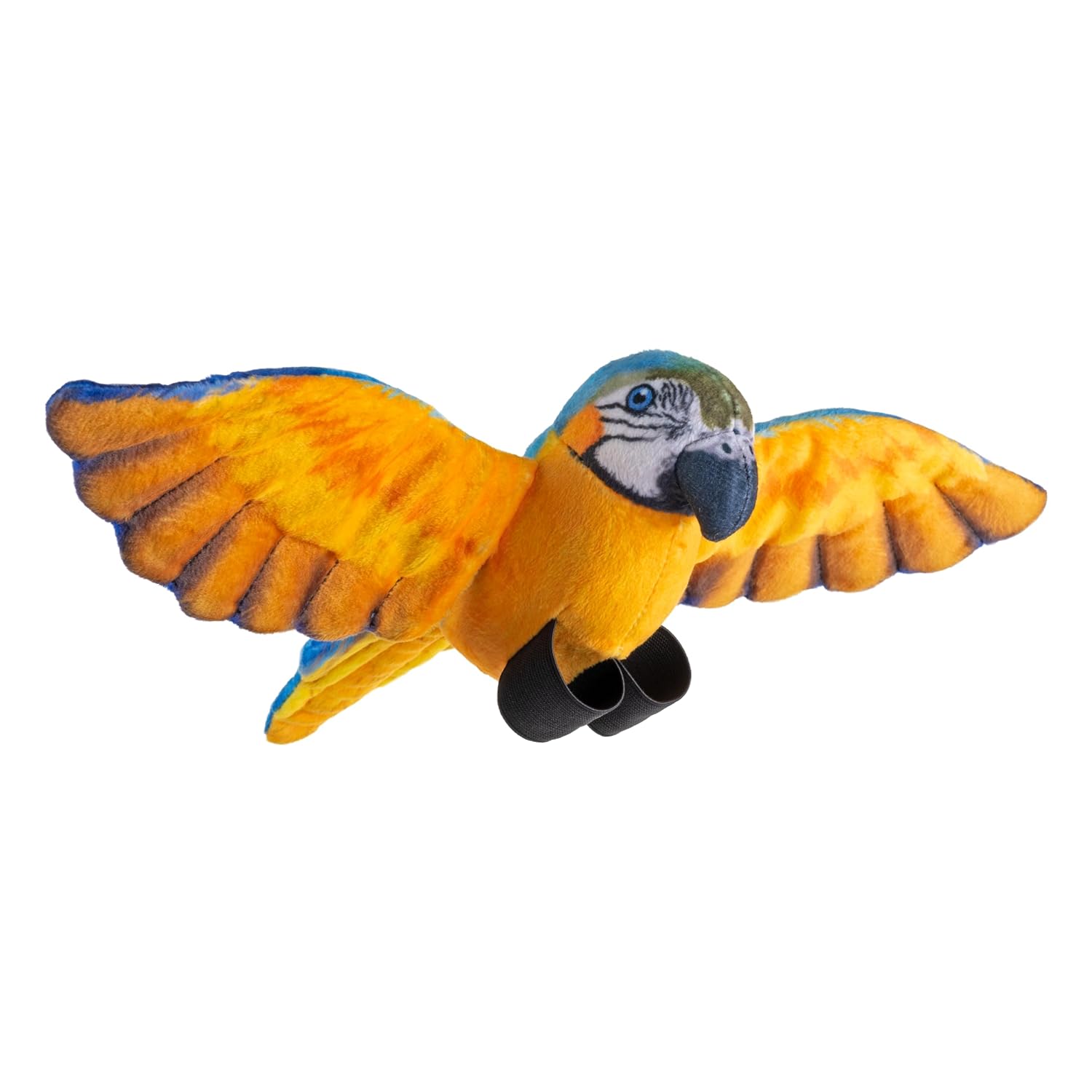 Wild Republic Rainforest Blue and Yellow Macaw - 4.5 Inch