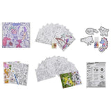 Scentos Clean Colouring Colour In Carry Case - Creatures