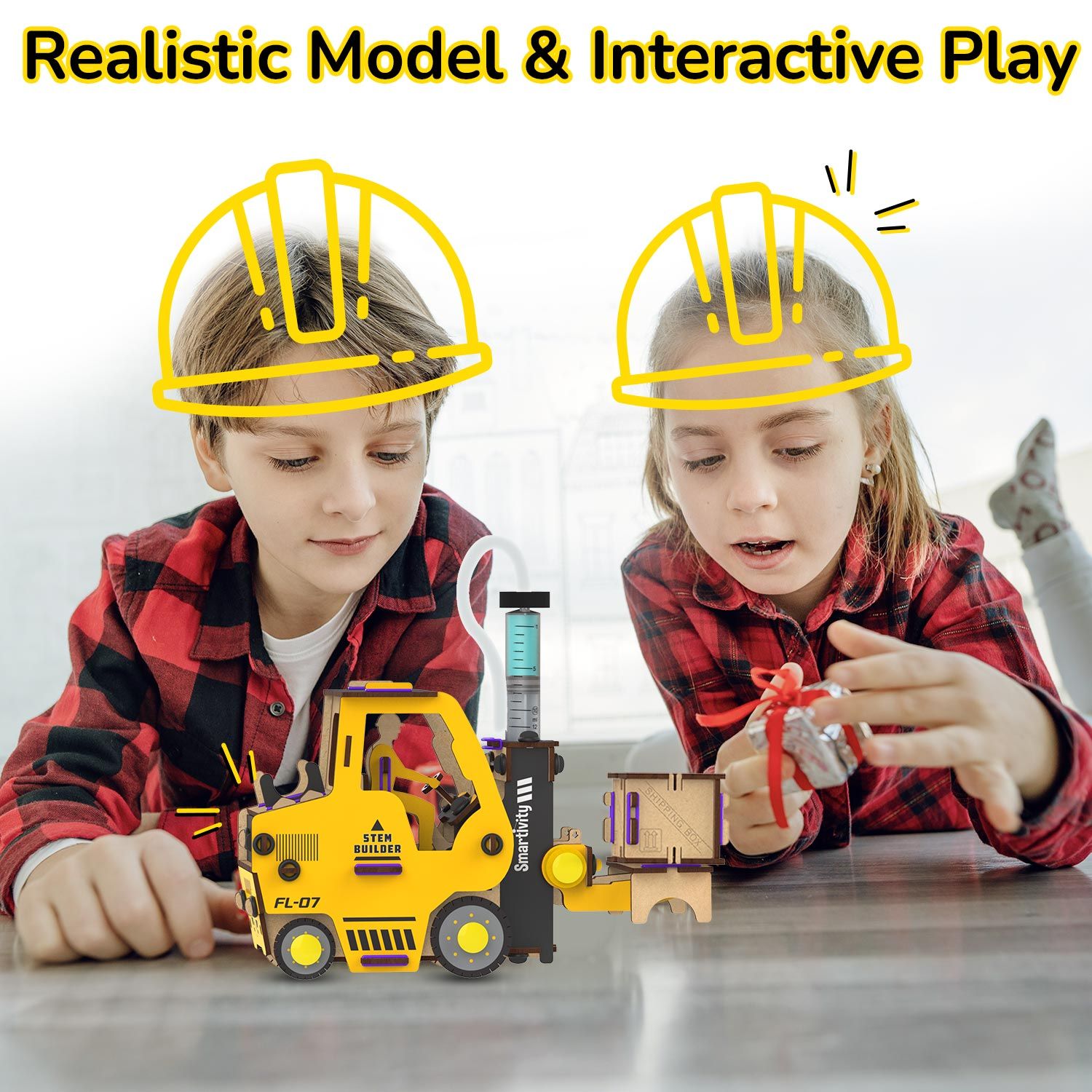 Smartivity Hydraulic Forklift