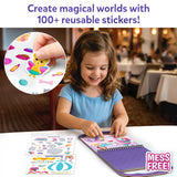 Skillmatics Peelies: Unicorns & Princesses | Reusable Sticker Activity Book